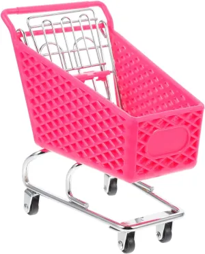 Random Color GARVALON Slim Rolling Cart for Boys and Girls Toddler Grocery Cart Creative Iron Craft ravage irony lower raw needle Storage Basket Portable Desk Organizer 