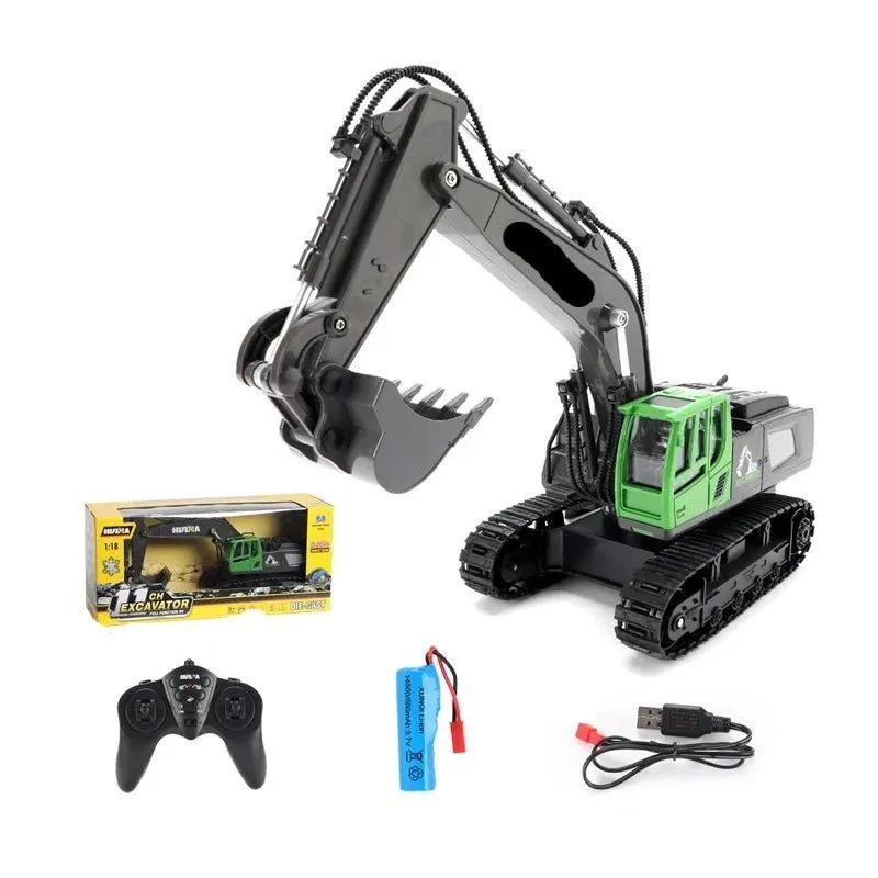 RC Excavator Toy - Gesture-Sensing & Remote Control Excavator Toy Perfect Birthday Gift for Boys Aged 4 & Up