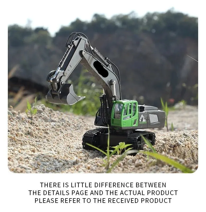 RC Excavator Toy - Gesture-Sensing & Remote Control Excavator Toy Perfect Birthday Gift for Boys Aged 4 & Up
