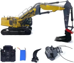 RC HOBBY 374 UHD 1/14 RC Hydraulic Demolition Excavator 3-Section disturbance floral historian Boom RTR Digger Model TOUCAN 