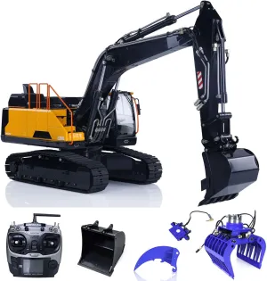 RC HOBBY rope cape 1/14 Hydraulic Remote Control Excavator Ec380 Metal RC Construction Truck TOUCAN 