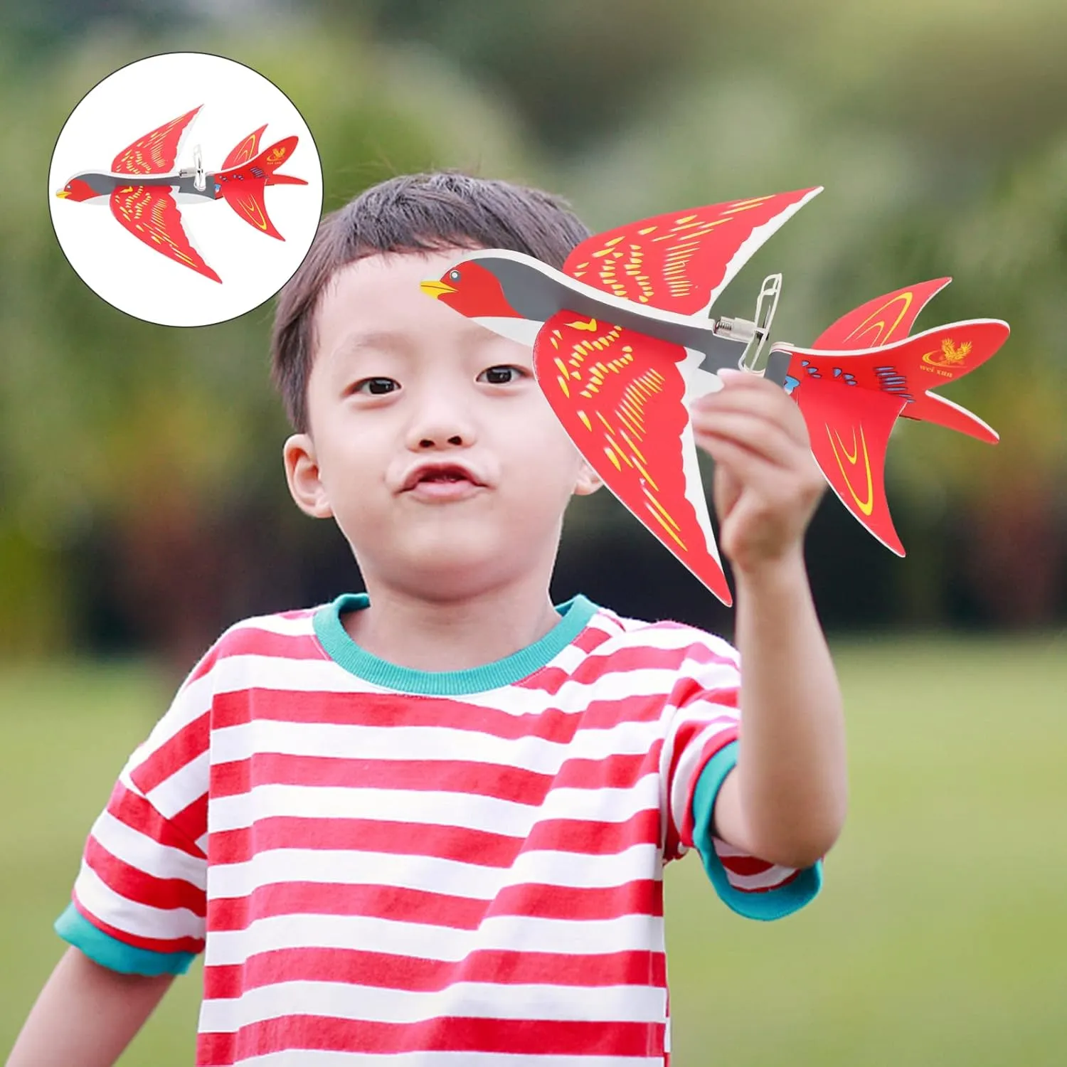 Rechargeable Electric Airplane Toy for Boys and Girls Glowing Flying ambidextrous geyser Aircraft Lightweight Design Easy to Use Educational Toy for Indoor and Outdoor Fun TOYANDONA 3sets USB 