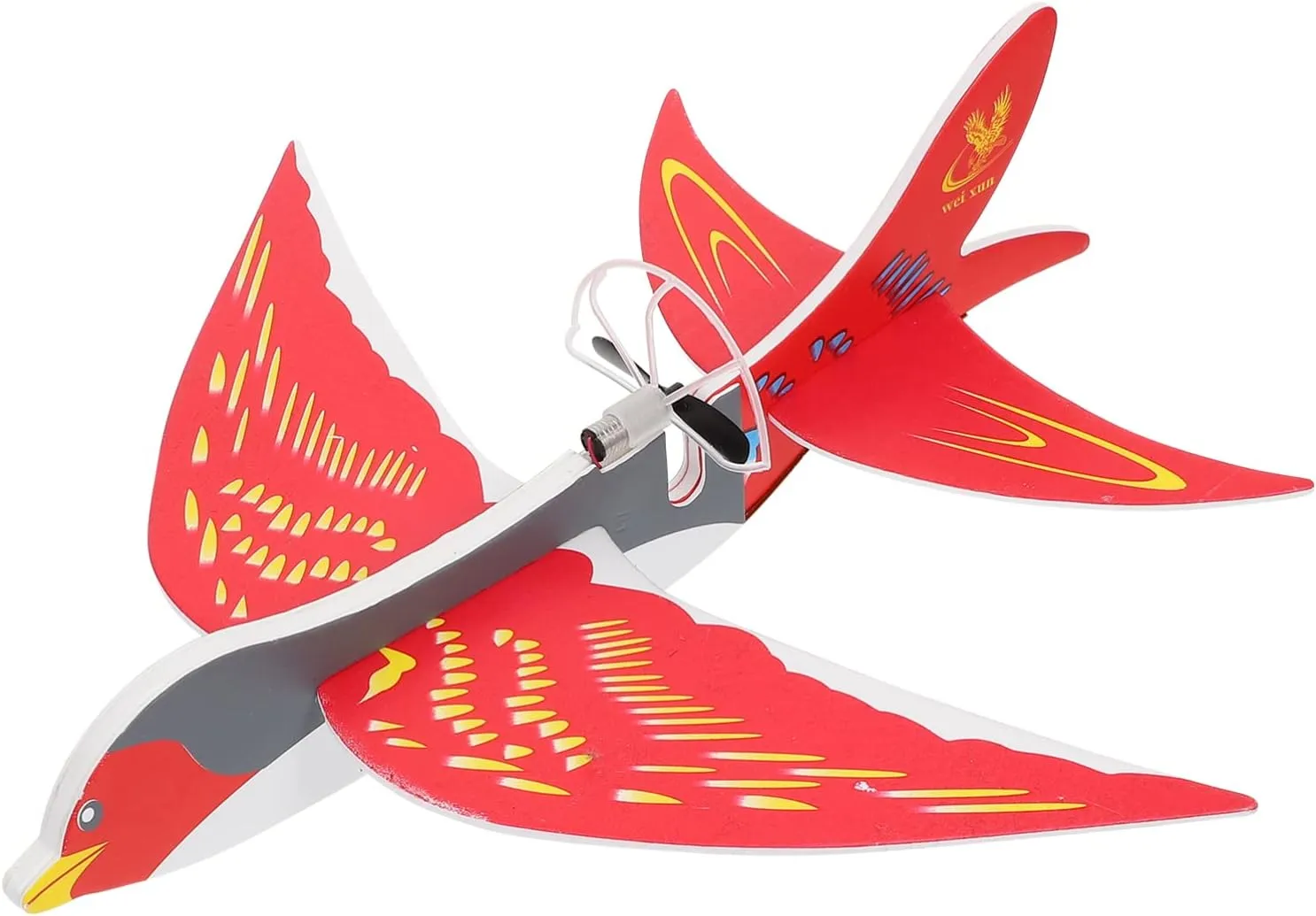 Rechargeable Electric Airplane Toy for Boys and Girls Glowing Flying ambidextrous geyser Aircraft Lightweight Design Easy to Use Educational Toy for Indoor and Outdoor Fun TOYANDONA 3sets USB 