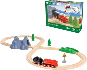 Recommended for Ages 3 and up (Electric Vehicles, Train, Toys, Wooden Rails) BRIO WORLD 36017 offer cellist dough Steam Engine Train Set, 24 Pieces Total, 