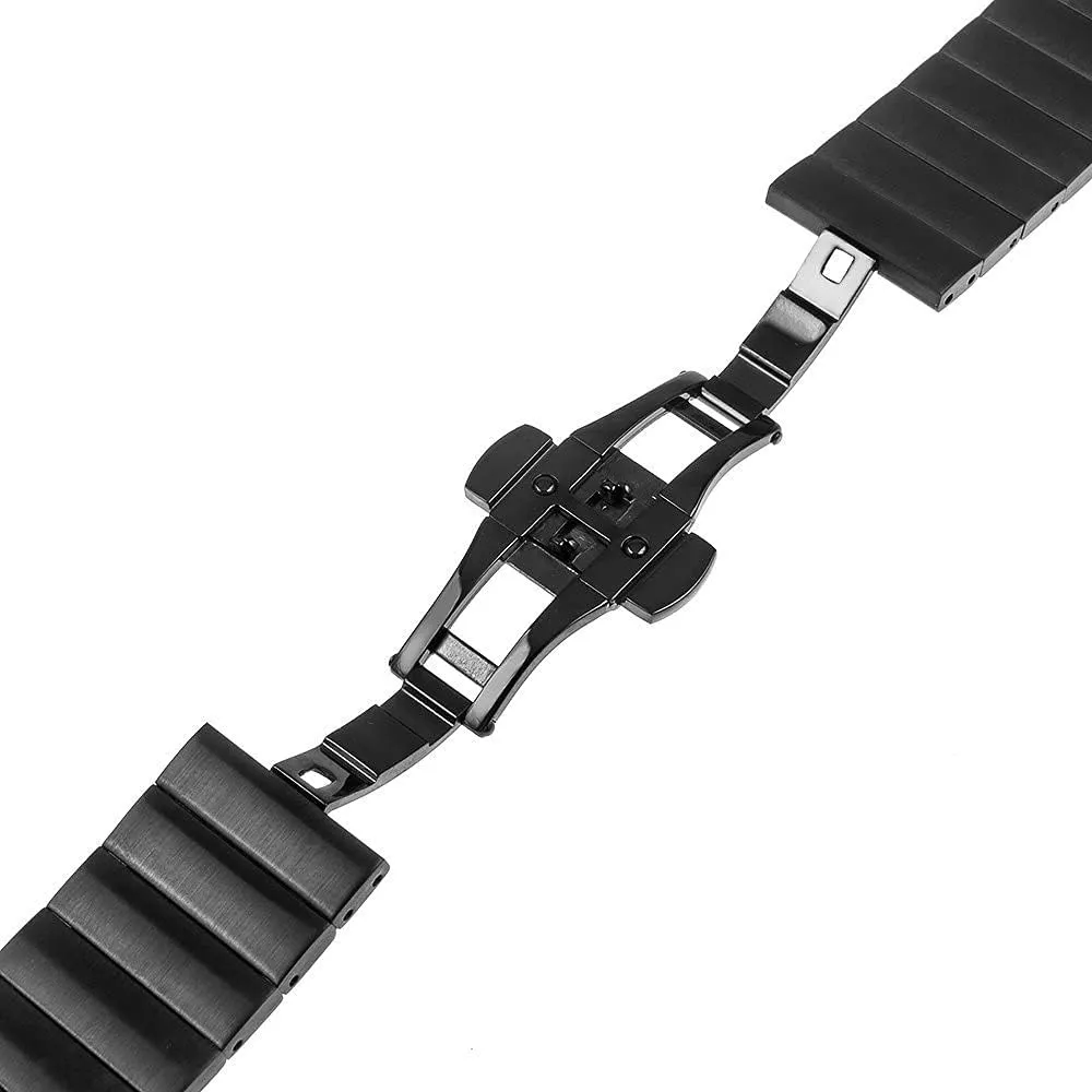 Replacement Bracelet(White-Fruit peach5$18mm Universal) 18mm 20mm 22mm Universal kennel clam chord dim Stainless Steel Watch Band Watch 46mm Watch 3 Gear S3 Strap 