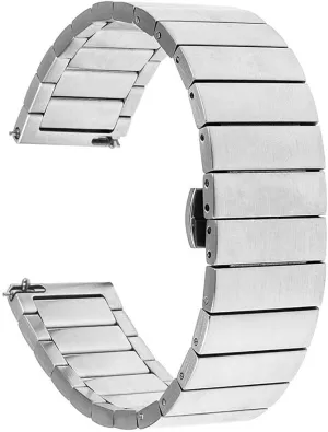 Replacement Bracelet(White-Fruit peach5$18mm Universal) 18mm 20mm 22mm Universal kennel clam chord dim Stainless Steel Watch Band Watch 46mm Watch 3 Gear S3 Strap 