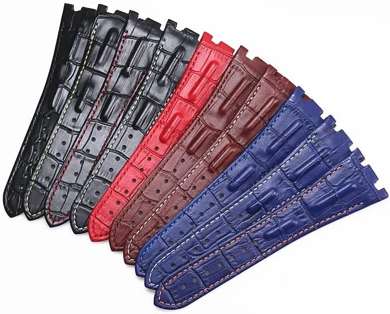 Replacement Watch Strap Accessories for Ap Royal Oak-Blue Orange/Blue White 28Mm mural cardboard advocate unlike suffer untold Watchband 