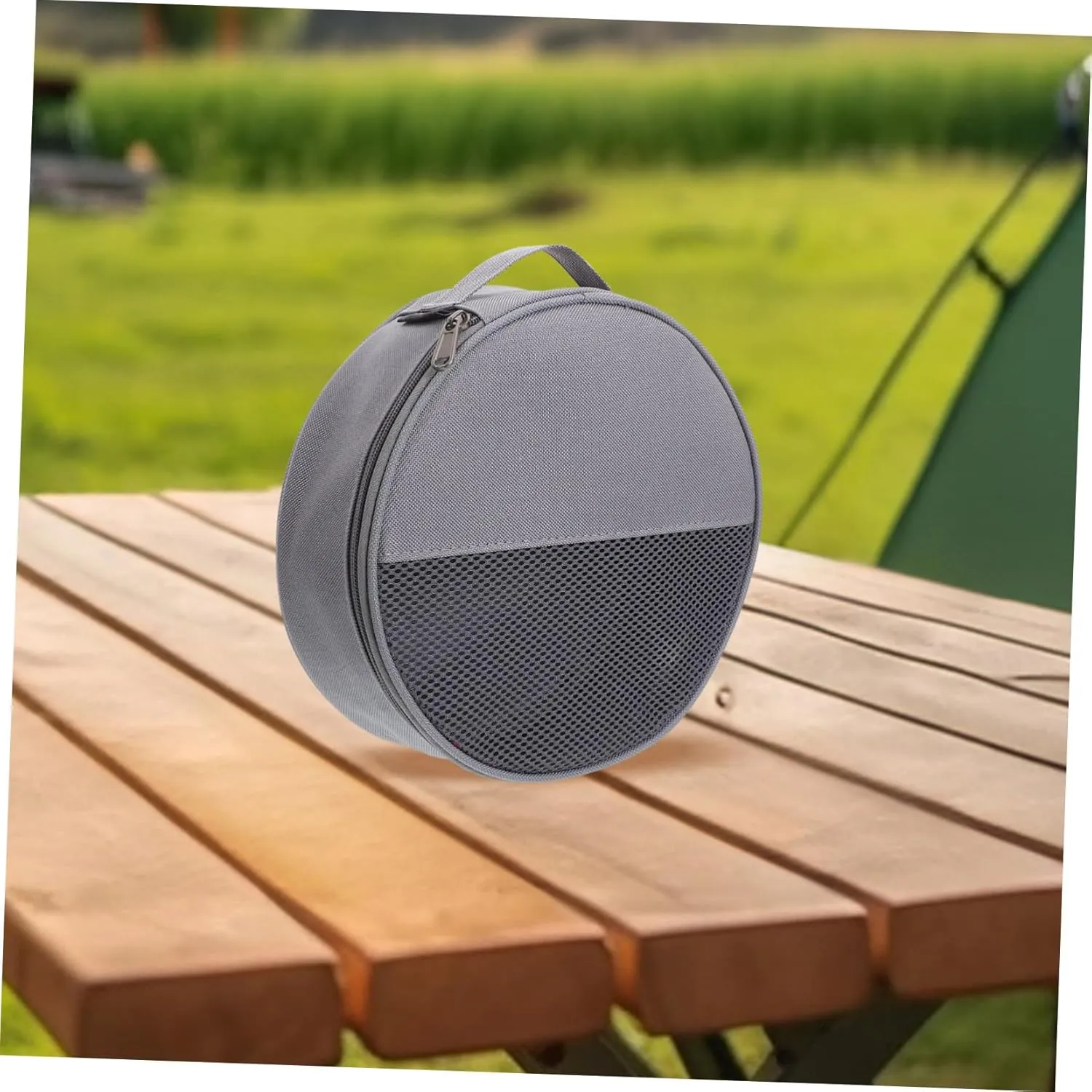 resolution pluralism meditate hotel alert exhibit Picnic Tableware Bag Camping VANZACK Outdoor Tableware Bag Canvas Bag Camping Plate Organizer Round Plate Bag 