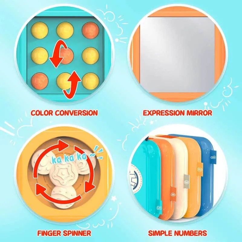 RoyaleGlow Multifunctional Montessori Activity Toy for Kids