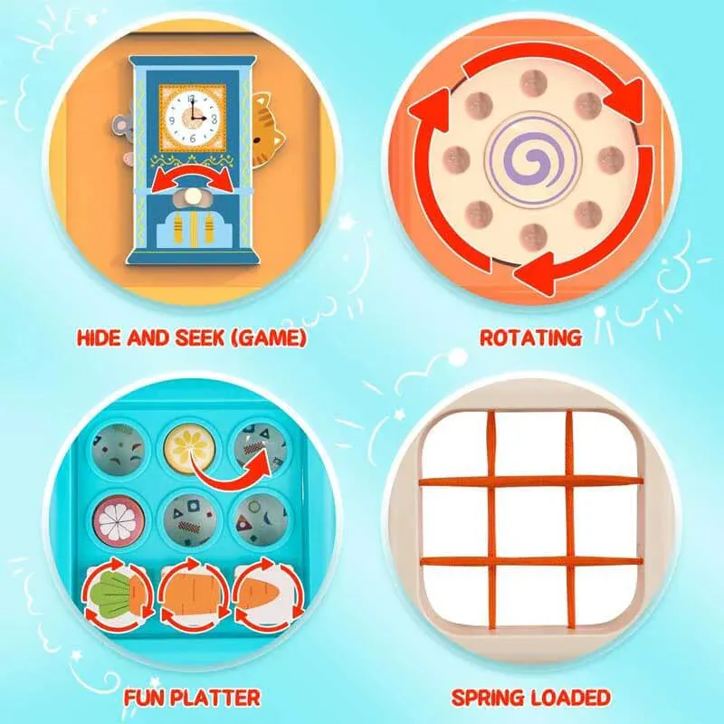 RoyaleGlow Multifunctional Montessori Activity Toy for Kids