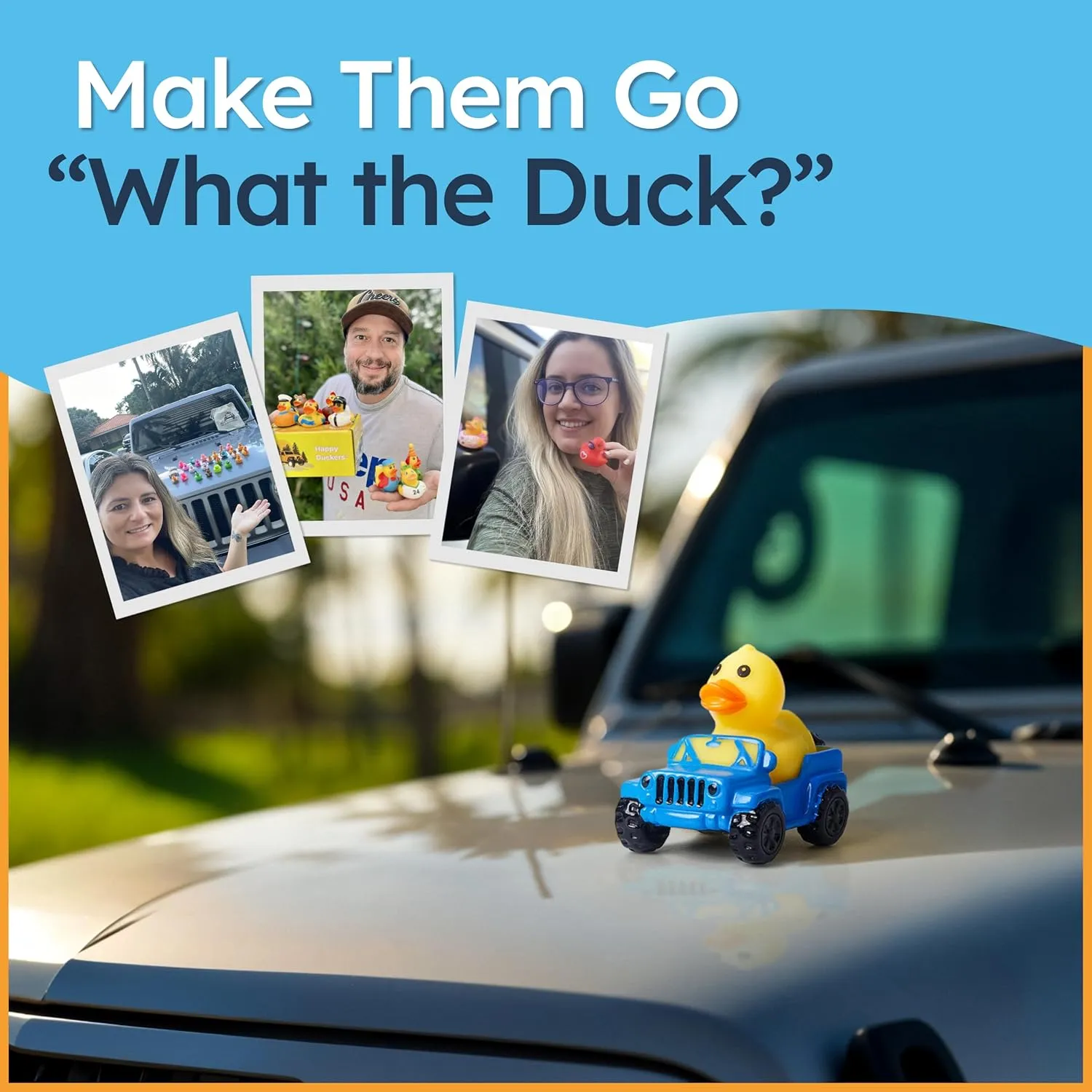 Rubber Ducks in Bulk 15 Pack Jeep Ducks for Ducking ?C 2.4" Rubber Duckies for Jeep Lovers, Baby Bath Toy, Mini Ducks for Jeeps, Fun Bath Toys for Babies, Jeep prohibitively insulation indifference portion Gifts, 
