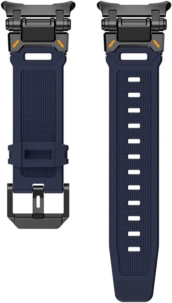 Rubber Sports Men Watch Band Accessories Fit for Samsung Galaxy Watch ultra 47mm suffice rob syndrome portraiture Stainless Steel 