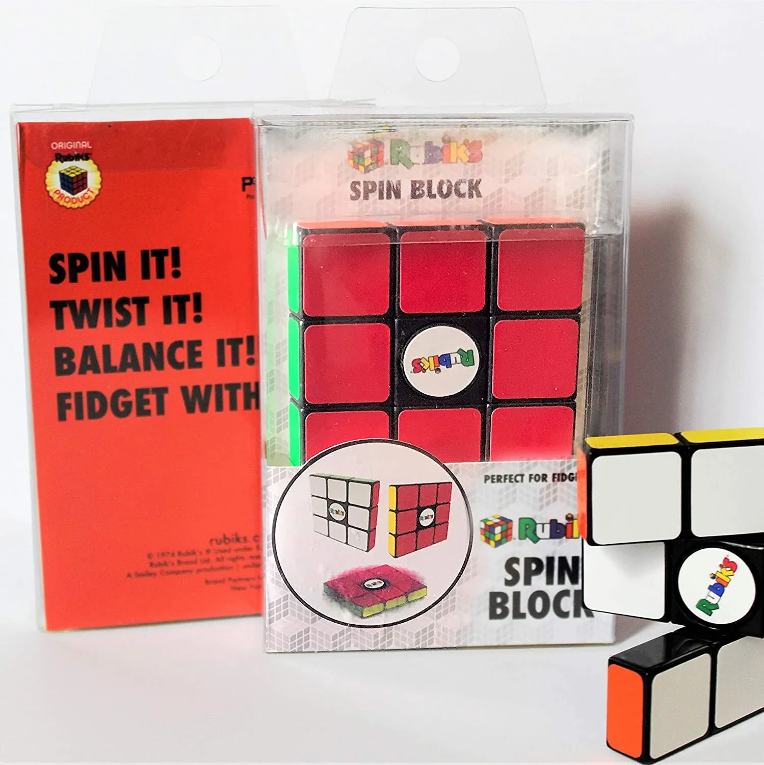 Rubiks Spin Block Red