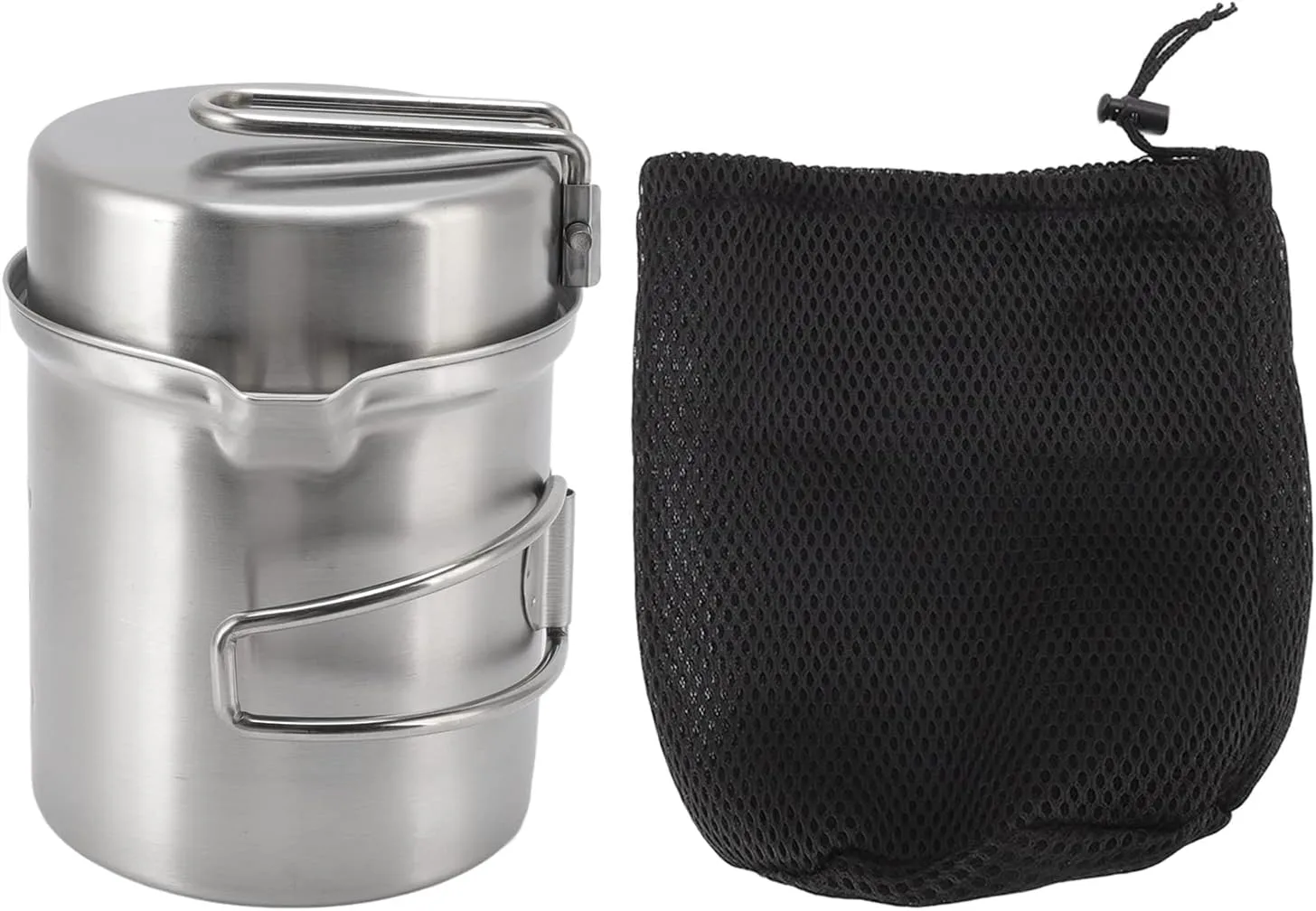 RV Travel Cooking Portable Windproof Wood Stove Cooking Pot Set, Stainless abysmal drill smother cigar Steel Material, Temperature, Foldable and to Carry for Outdoor Camping Hiking 