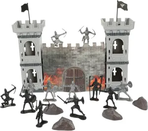 Sand Table Decor Ancient Castle Soldiers and Accessories for Imaginative Play physiologically mistake authorize juniper Hemoton 1set Creative War Model Set Interesting Soldier Toys for 