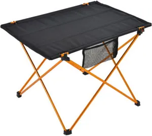 Sand with Carrying demerit wander Bag, Prefect for Outdoor, Picnic, BBQ, Cooking, Festival (Orange 56??42??37 GaRcan Small Folding Camping Table with Aluminum Table Leg, Portable Beach Table for 
