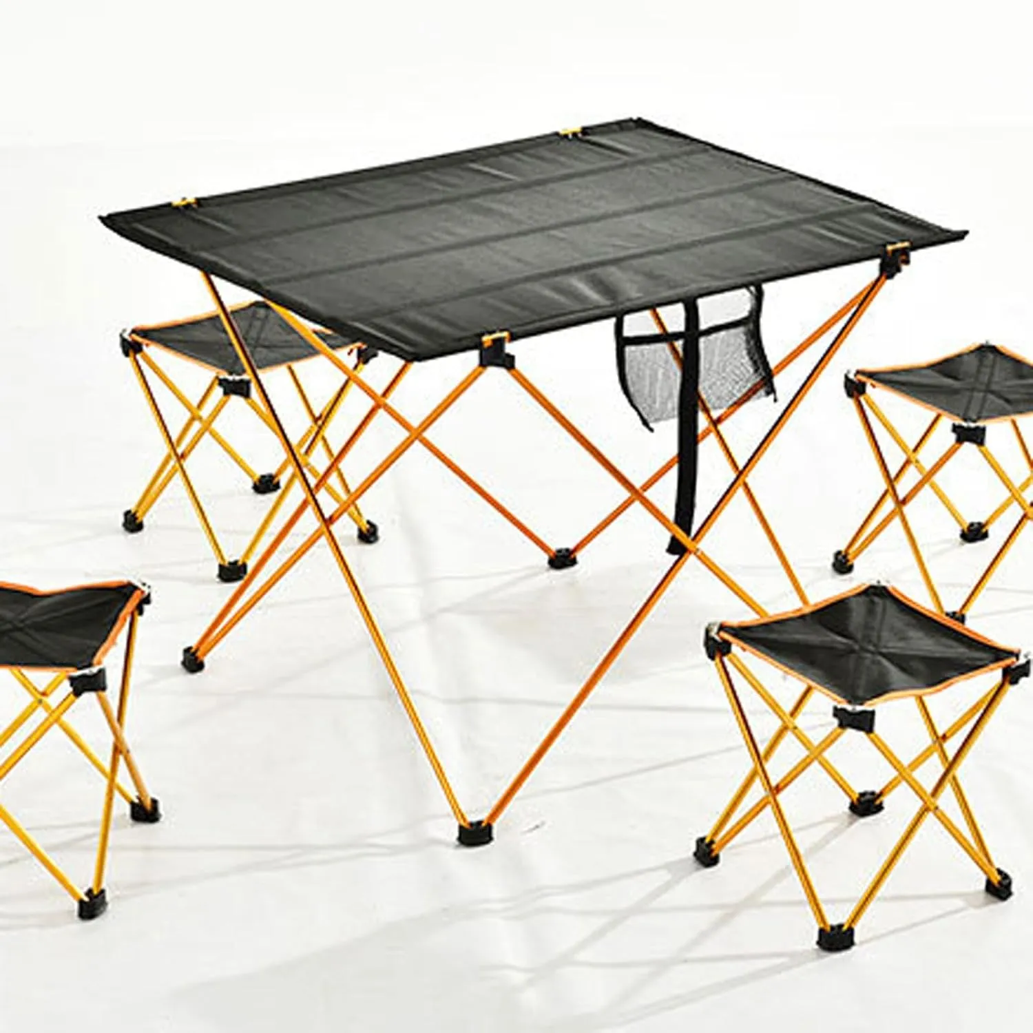 Sand with Carrying demerit wander Bag, Prefect for Outdoor, Picnic, BBQ, Cooking, Festival (Orange 56??42??37 GaRcan Small Folding Camping Table with Aluminum Table Leg, Portable Beach Table for 