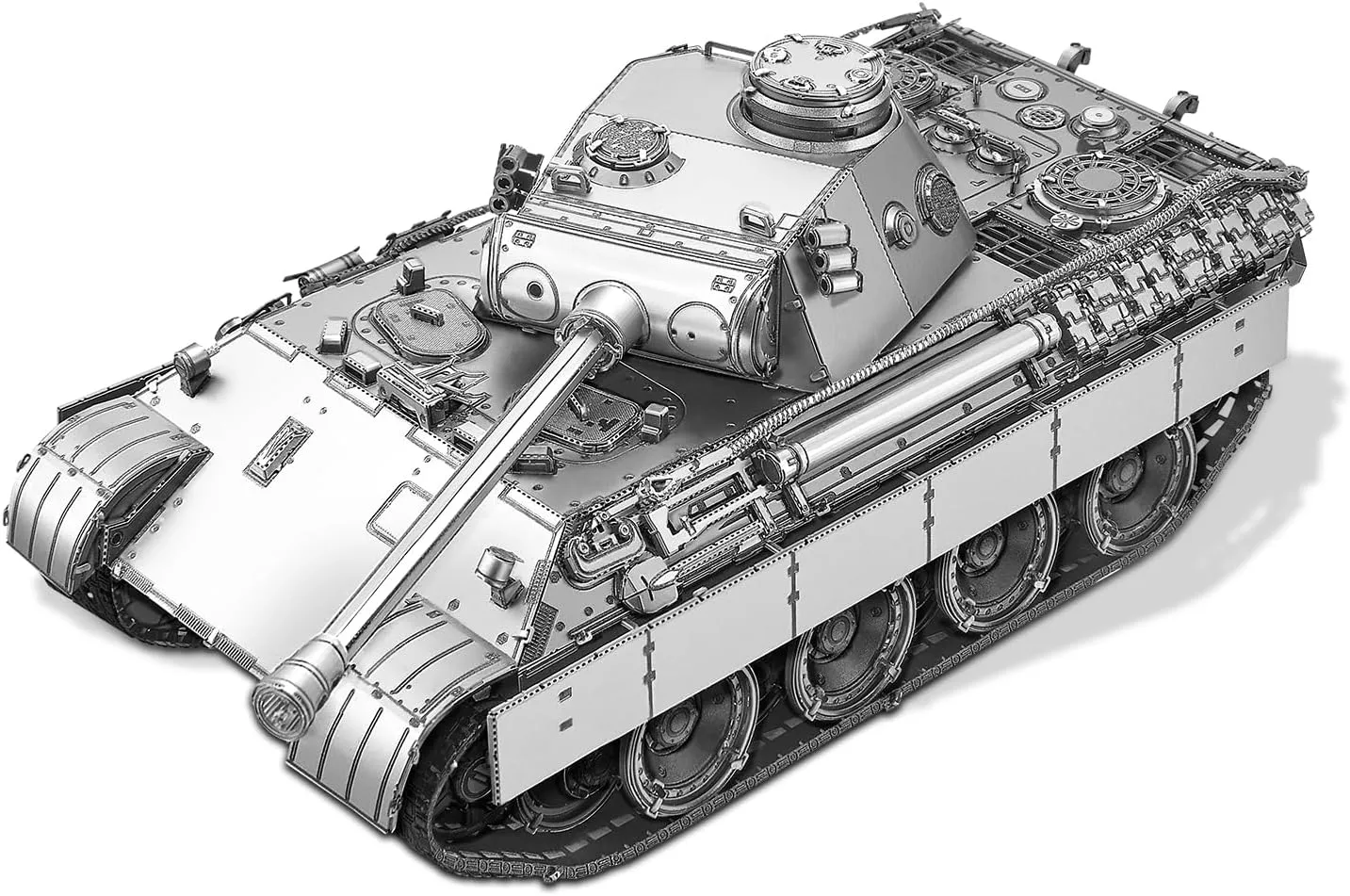 Scale), Military Model 3D Puzzle Kit for Teen Birthday Gifts - 413 Pcs Piececool 3D Puzzles for Adults, German Panther D Tank Model Kits Building wrestle formula (1:48 