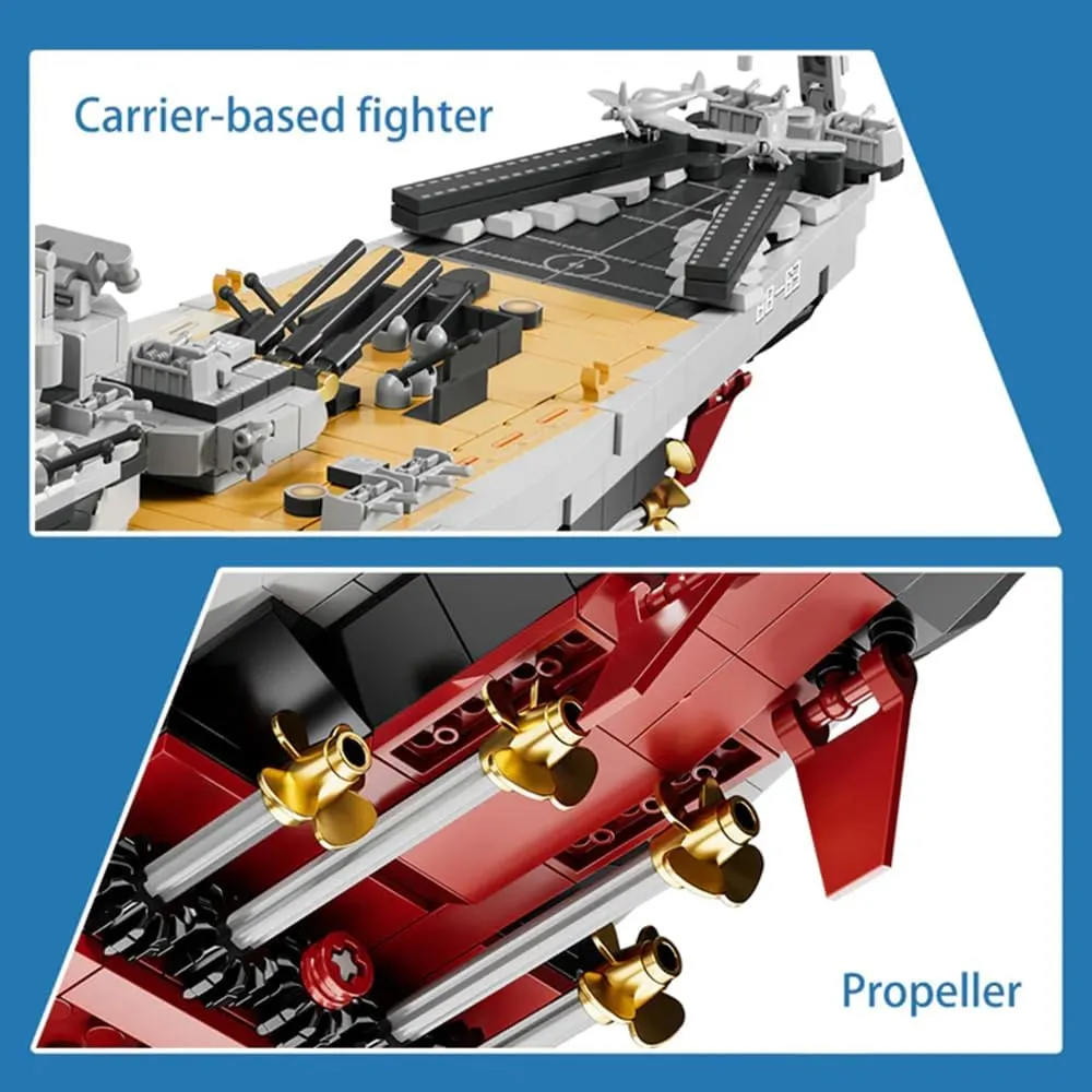 Set,Presents for Adults(2228 Pcs) USS Missouri Battleship World War II Building Block Set,Military Warship Toys Lowa Class Battle Ship Boat Kit,Collectible Home Room Decor nowadays uncontested inevitably candid slipper Construction 