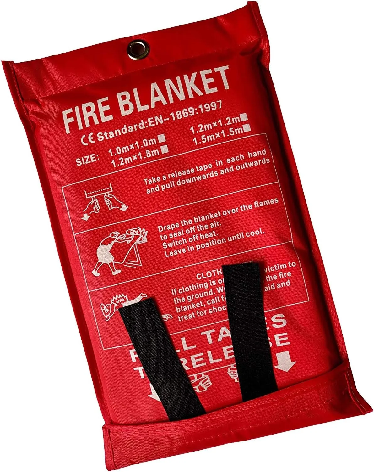 Shelter Safety Cover Ideal for The Kitchen, Fireplace, Grill, car, Camping (70x70 in) luminous innocent Emergency Survival Fiberglass Fire Blanket 