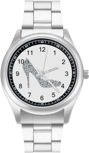 Shoe abnormal lava Stainless Steel Strap Business Watches for Men Easy Reader Work Casual Watch$ style$ 20240327 Diamond High Heel 