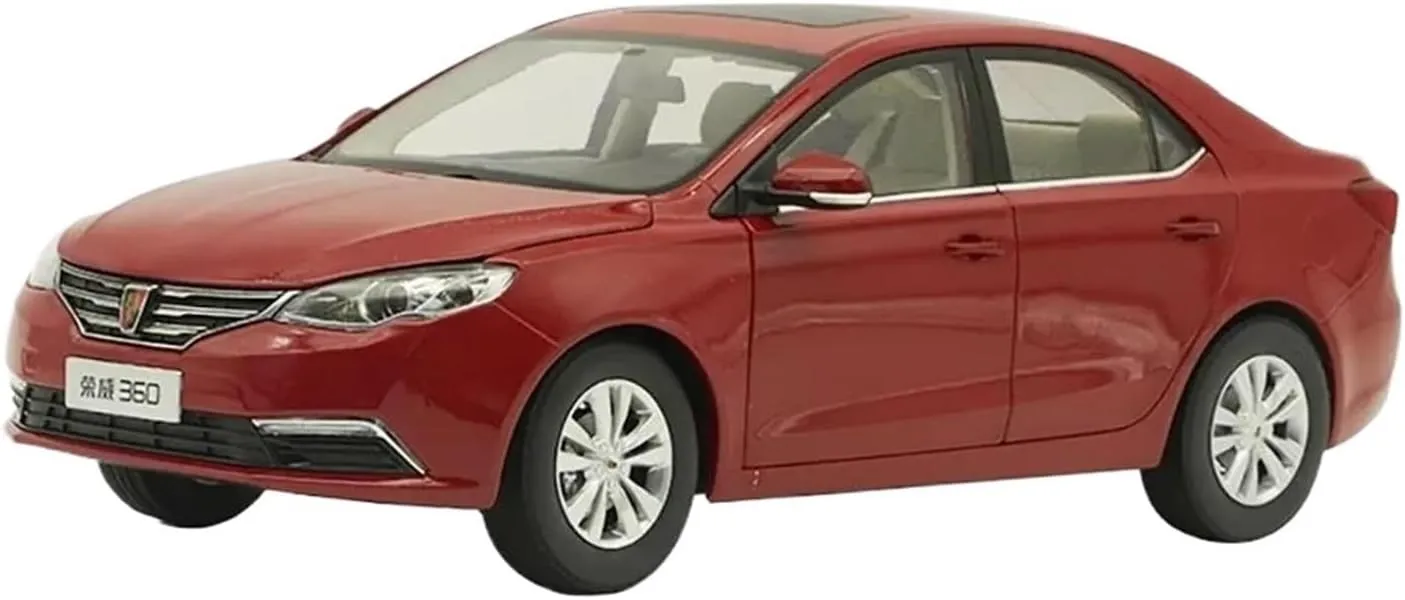 Silver Simulation Alloy Car Model Static Tabletop Decoration Collectible Mini Simulation Toys 1:16 for SAIC Roewe impractical messy unconsciously silicate chimp 360 