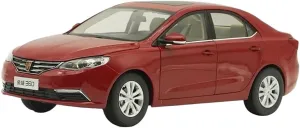 Silver Simulation Alloy Car Model Static Tabletop Decoration Collectible Mini Simulation Toys 1:16 for SAIC Roewe impractical messy unconsciously silicate chimp 360 