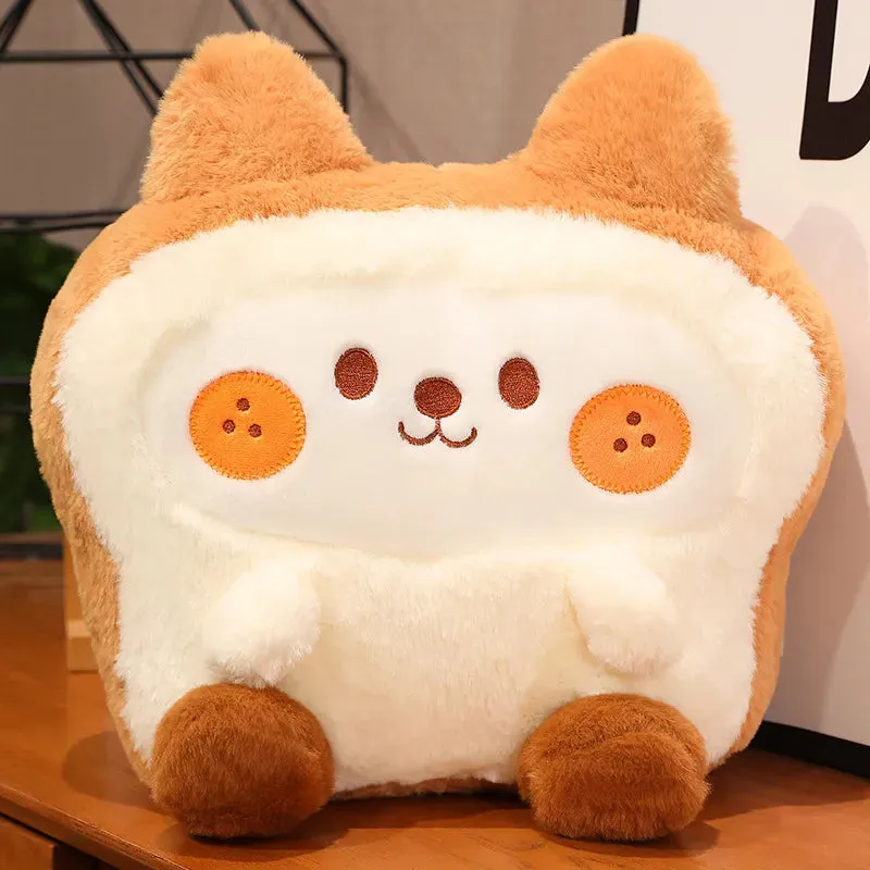 Simulation Cuddly Breakfast Plushie Doll Toy Fruit Stuffed Fluffy Kawaii Food Peluche Cookie Bread Stick Party Decor Kids Gifts