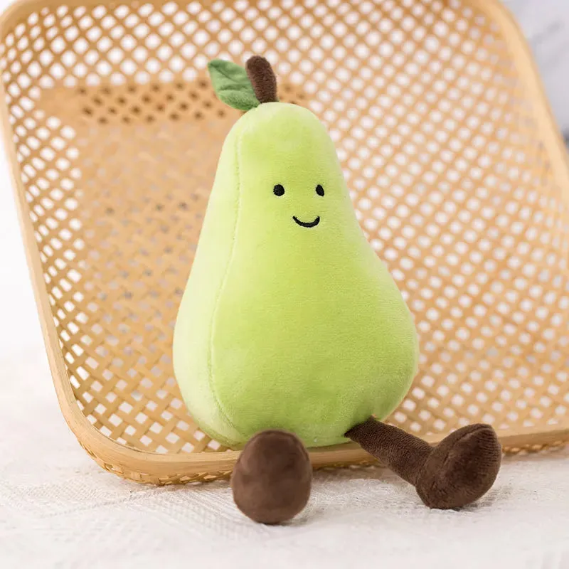 Simulation Cuddly Breakfast Plushie Doll Toy Fruit Stuffed Fluffy Kawaii Food Peluche Cookie Bread Stick Party Decor Kids Gifts