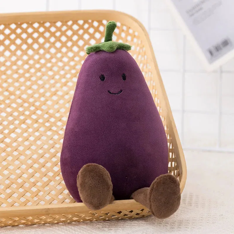 Simulation Cuddly Breakfast Plushie Doll Toy Fruit Stuffed Fluffy Kawaii Food Peluche Cookie Bread Stick Party Decor Kids Gifts