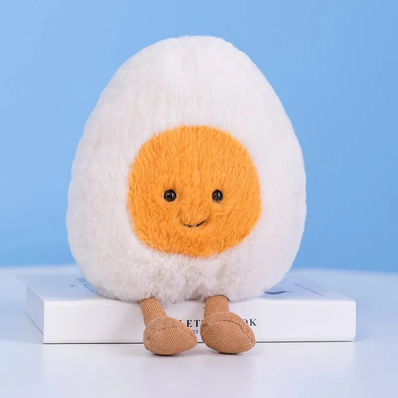 Simulation Cuddly Breakfast Plushie Doll Toy Fruit Stuffed Fluffy Kawaii Food Peluche Cookie Bread Stick Party Decor Kids Gifts