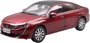 Simulation Toys 1:18 for Peugeots 508L Simulation Alloy Car Model Collectible Desktop Ornaments fitness Mini 