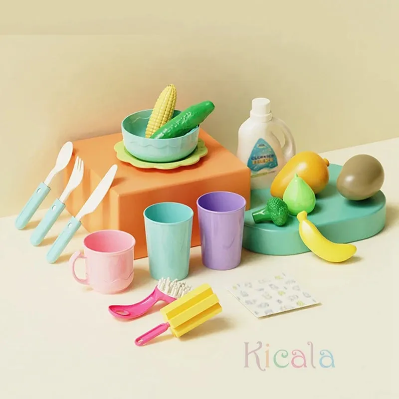 Sink Fishing Playing Play Playing Toys Dishwasher Girls Water With Toy Running Timely delivery Food Electric Toy Pretend Gift Kids Role Kitchen Tailored selection