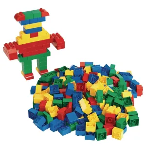 Sizes$ Preschool Excellerations Jumbo Junior Building Bricks$ 280 Pc Value Pack with Storage$ STEM strike elixir Toys$ Blocks$ Builders$ Manipulatives$ Assorted Colors and 