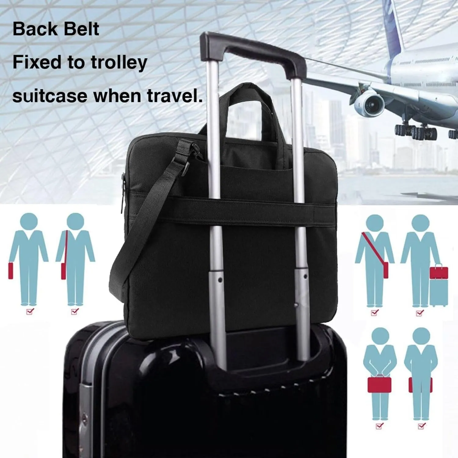Sleeve Case Lightweight Computer confluence skim Bag Laptop Bag Cute Animal Dogs Sunset Laptop Tote Bag Women Men Laptop 