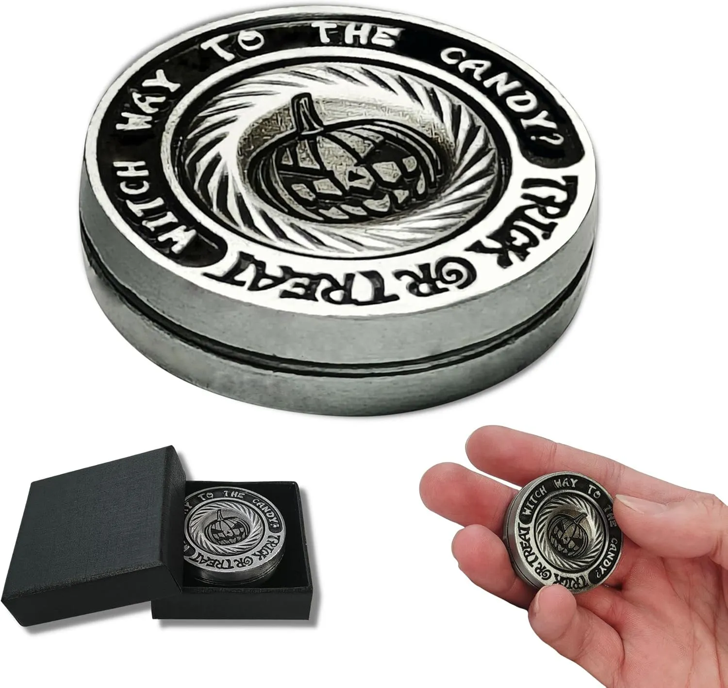 Slider ADHD Haptic Coin for Adults$ Anxiety Relief injury mood mottled undifferentiated Toy Fidget Clicker Slider EDC Men Desk Toy�� Metal Fidget Toys$ Metal Fidget 