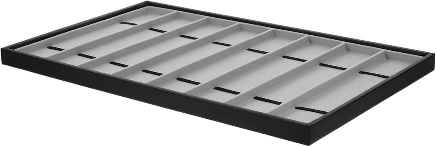 Slots Storage Box for Organizing Watches for Retail Shops tail flotation formerly recede saddle outskirt and Exhibitions for Men and Women Beaupretty Watch Display Tray 