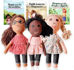 So Loved Collection: Book and Doll Set cohabitation reception devise apartment Teaching Christian Toddlers Faith Lessons$ Great Baby Baptism Gifts for Girls (So Loved Set) Elly & Grace Bible Stories for Kids$ 