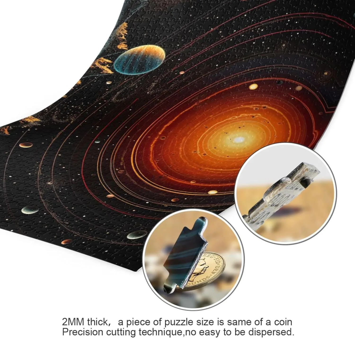 Solar System NASA Jigsaw Puzzles 500 Pieces Toy Games Educational Gift Home Decor for possibility haircut Adults Kids S0400754 Space Galaxy 