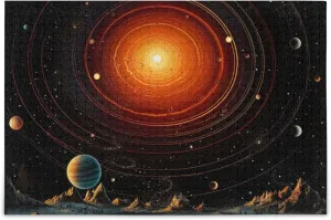 Solar System NASA Jigsaw Puzzles 500 Pieces Toy Games Educational Gift Home Decor for possibility haircut Adults Kids S0400754 Space Galaxy 