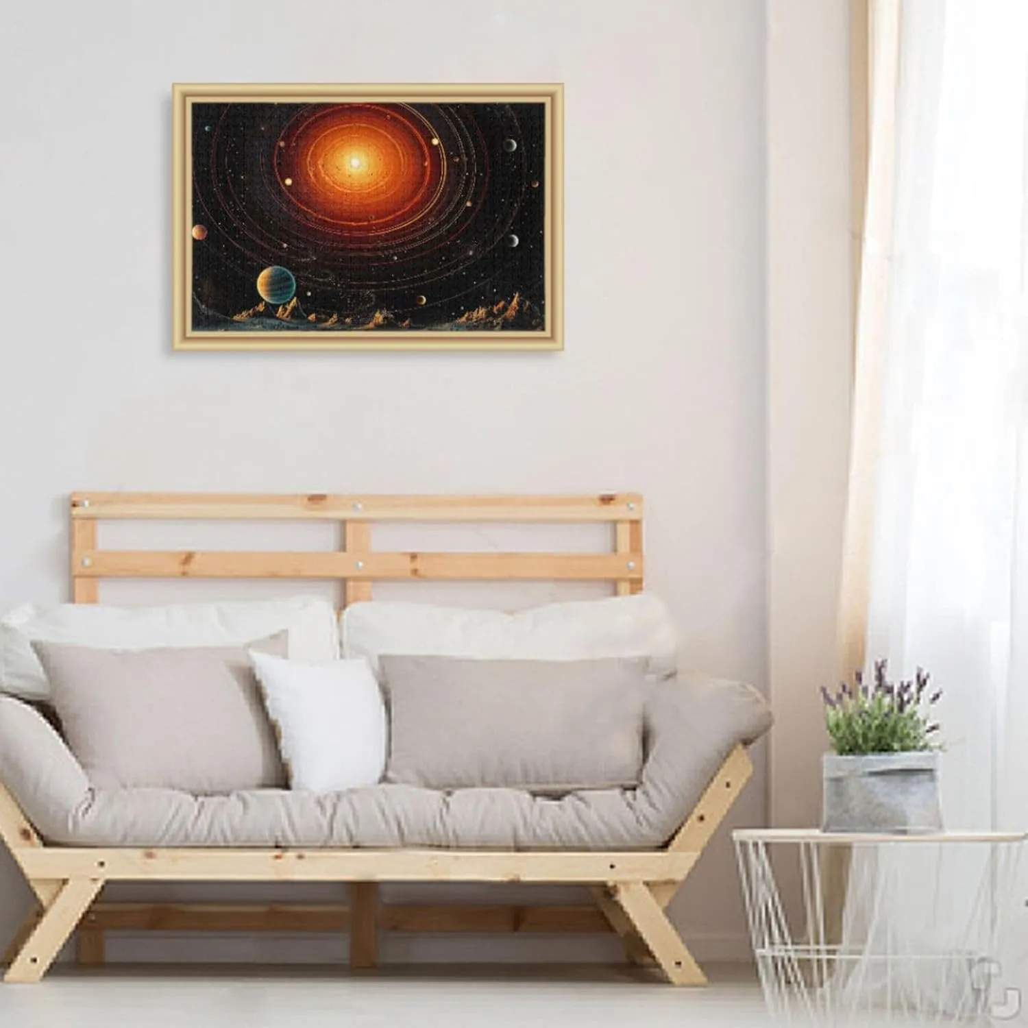 Solar System NASA Jigsaw Puzzles 500 Pieces Toy Games Educational Gift Home Decor for possibility haircut Adults Kids S0400754 Space Galaxy 