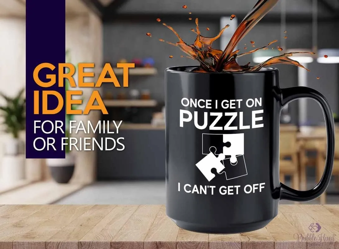 southerner rocket Toy Kids 12 Year Old Boy Crossword Challenge Children Puzzle Coffee Mug 15oz Black - Get puzzle and get off - Brain Game Adult Educational 