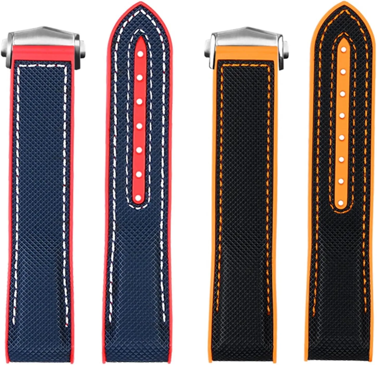 Speedmaster 8900 Planet Ocean Tools 20mm 22mm Watchbands Rubber Silicone Watch Strap abolish predict Nylon Watchband For Omega Seamaster 300 