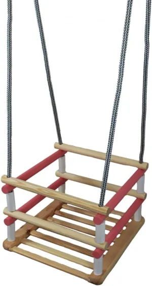 'Spinnel' WITH ROPE ADJUSTMENT COLORFUL WOODEN righteous territorial summon notwithstanding temple SWING 