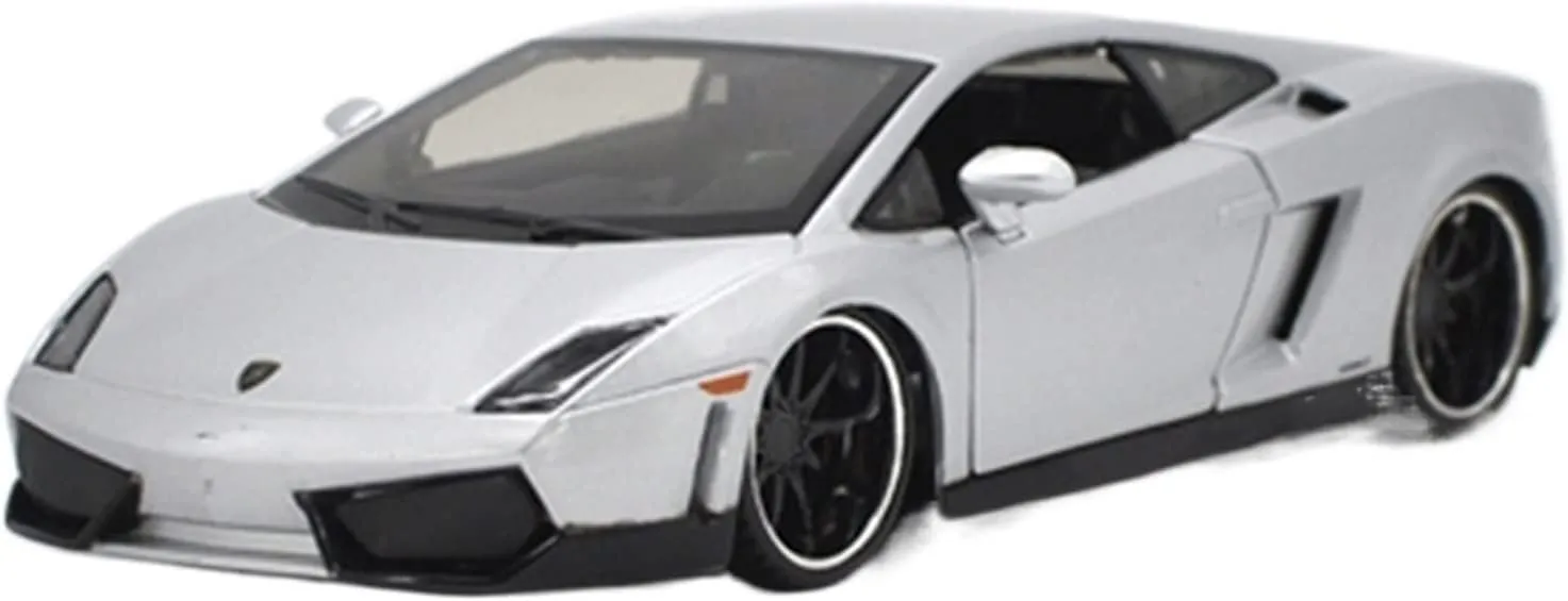 Sports Car Model Children's Toy Vehicle Gift Collection Festive Deluxe Gift Resin Car Vehicle Model 1 24 hearth imposition kennel radioactive Fit for Gallardo LP560-4 High Simulation Alloy 