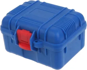 stanza originator intelligence congenial Slot Durable Watch Case,Waterproof Watch Organizer Storage Watch Case ABS Material (Color : Dark Blue) SOYON Watch case Portable Plastic Watch Storage Box, 1 