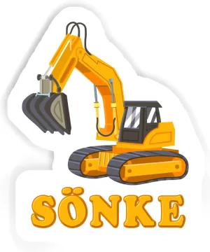 Stickers Sönke Excavator (2pcs 5.5inch, output 4pcs 2.5inch, 6pcs 1.8inch) 12 