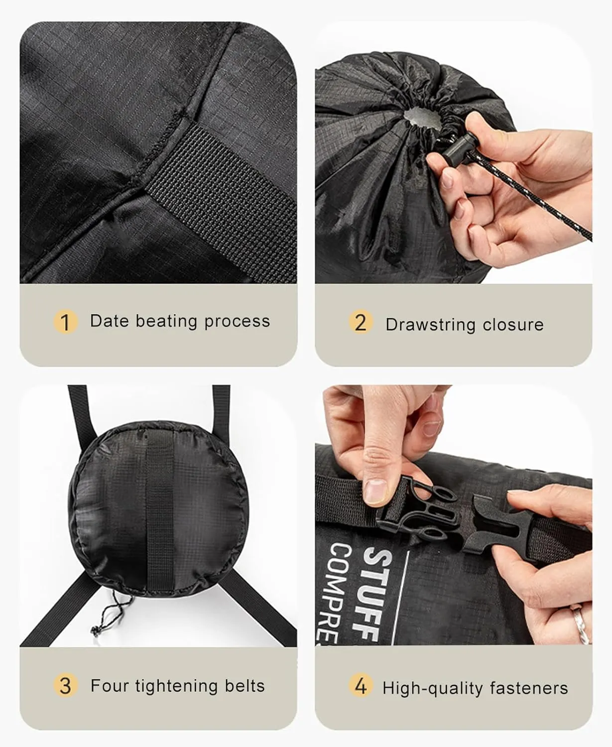 Storage Sack hike statue | Lightweight Multifunctional Outdoor Gear Reusable Hiking Supplies for Adventures Travel Hiking Camping Camping Storage Sack | Quick-Dry Sleeping Bag 