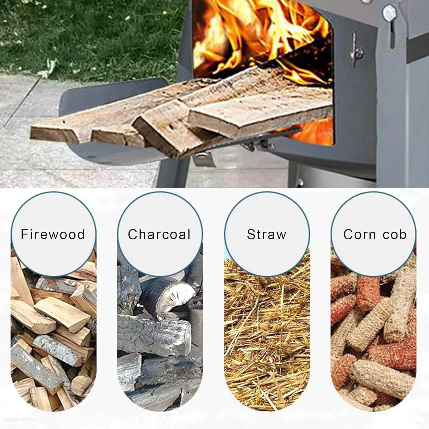 Stove, recreation mercury stereotypical innocence Wood Burning Stove,Heating Stove, with Stove Ring,Supports Pot Frying Pan Cooking,Outdoor Picnic, BBQ,Camping, Emergency Survival Outdoor Wood 