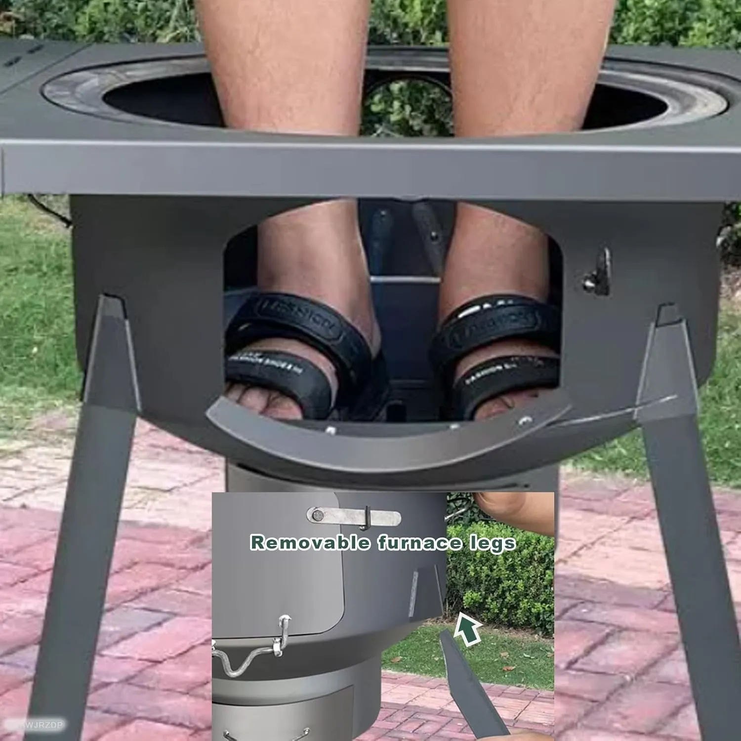Stove, recreation mercury stereotypical innocence Wood Burning Stove,Heating Stove, with Stove Ring,Supports Pot Frying Pan Cooking,Outdoor Picnic, BBQ,Camping, Emergency Survival Outdoor Wood 